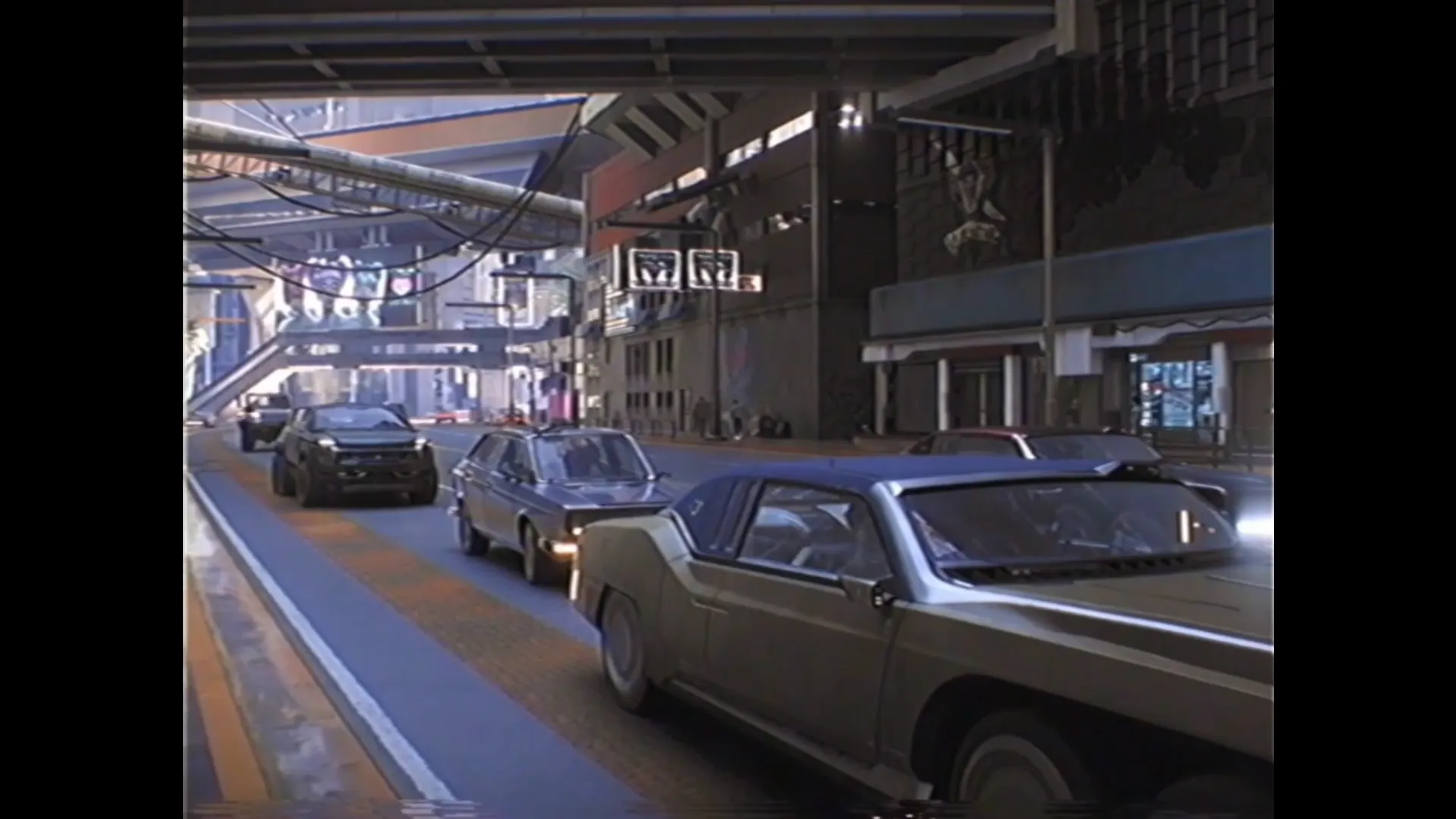 Мод VHS для Cyberpunk 2077 вызывает ностальгию по 80-м и неожиданный реализм