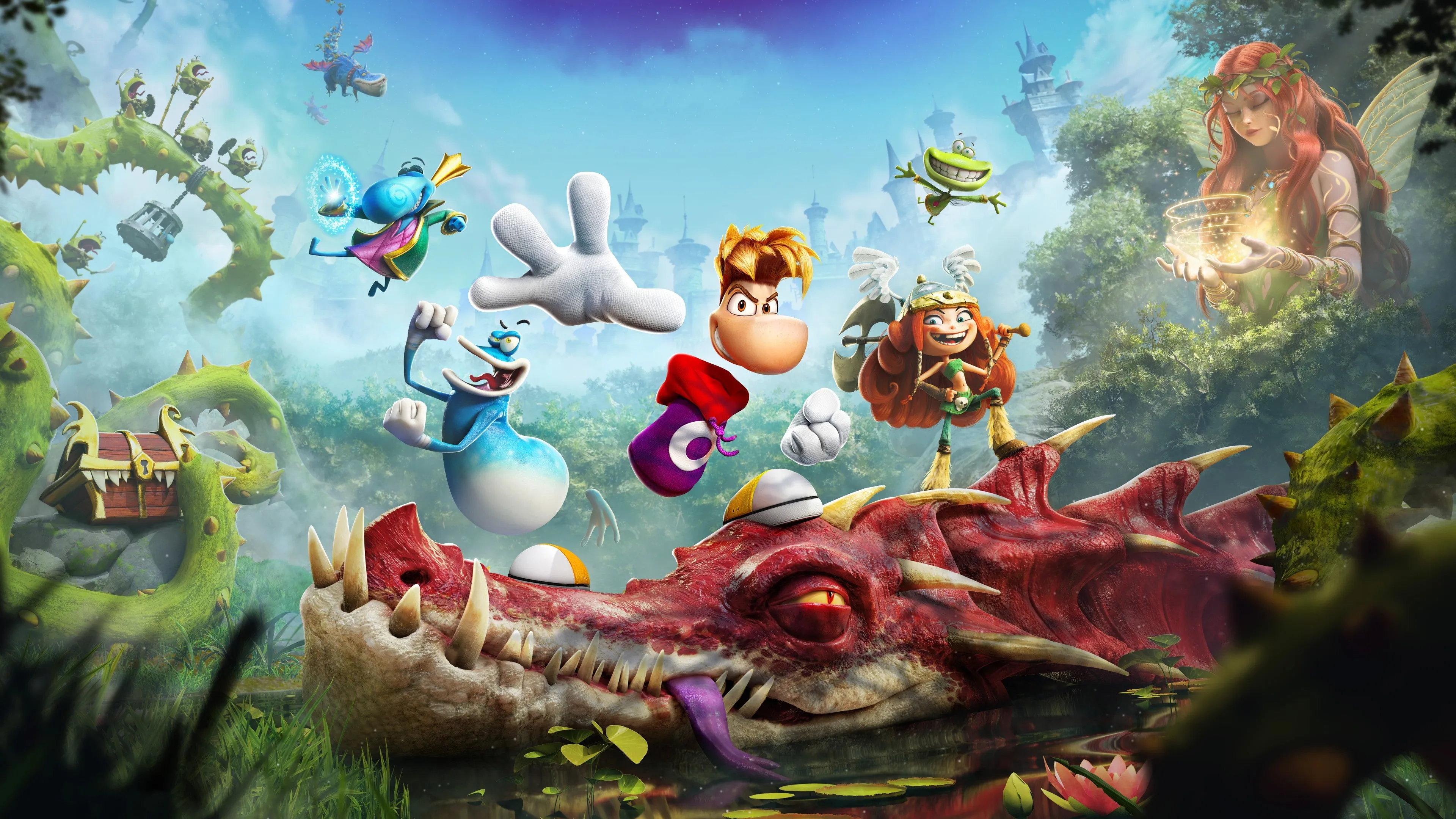 Rayman Legends Retold: возрождение классического платформера Ubisoft с 3D-графикой