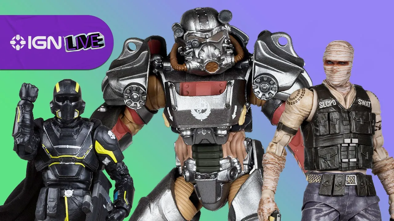 Todd McFarlane представляет новые фигурки Fallout и Helldivers на IGN Live 2026