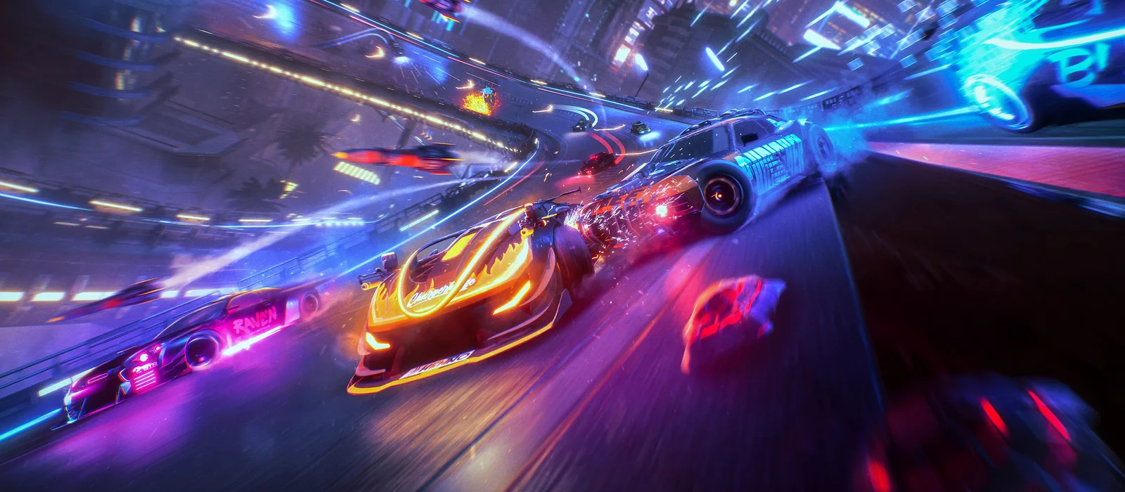 В Steam и EGS вышла экшен-гонка в мире киберпанка с перестрелками на боевых автомобилях
