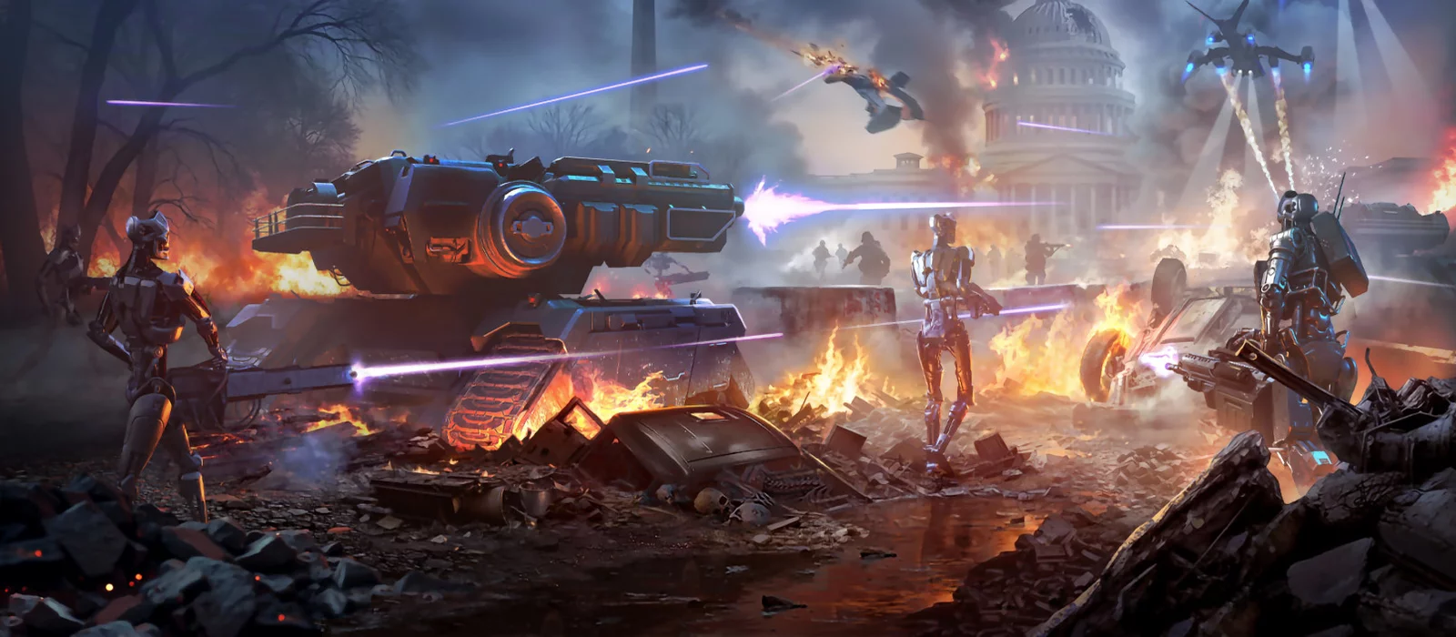 Анонсировано сюжетное DLC для Terminator: Dark Fate — Defiance