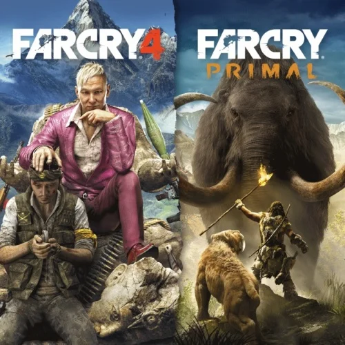 Far Cry 4 + Far Cry Primal для PS4, PS5 за 99 ₽