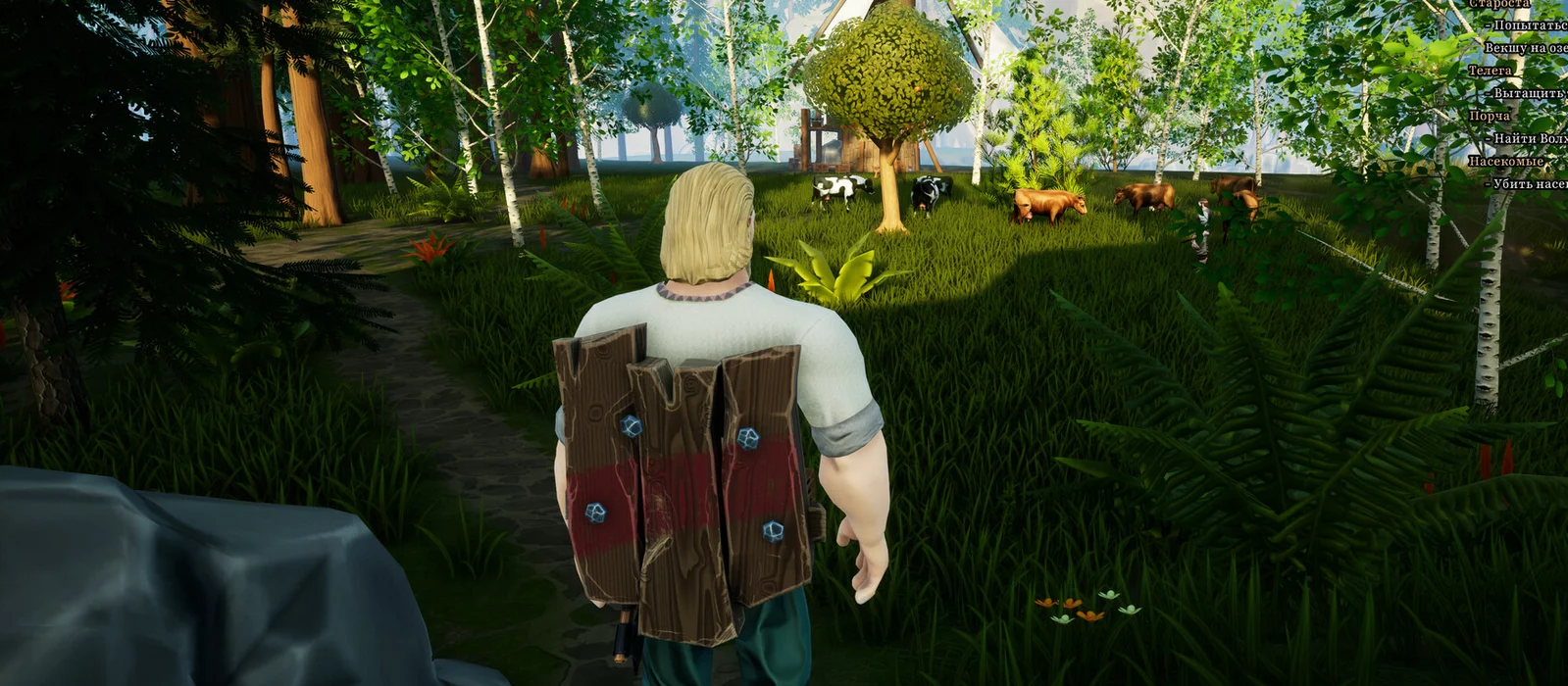 На ПК вышла славянская выживалка с открытым миром про русских богатырей. Её отдают за 295 рублей