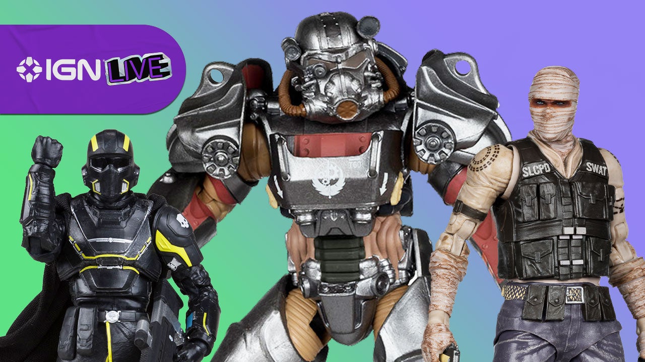 Todd McFarlane представляет новые фигурки Fallout и Helldivers на IGN Live 2026