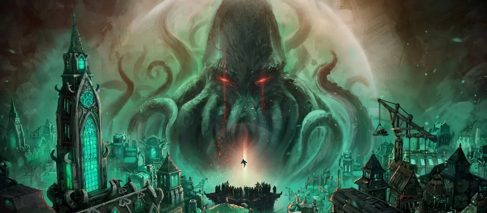 В Steam вышла градостроительная песочница про культ Ктулху — Worshippers of Cthulhu